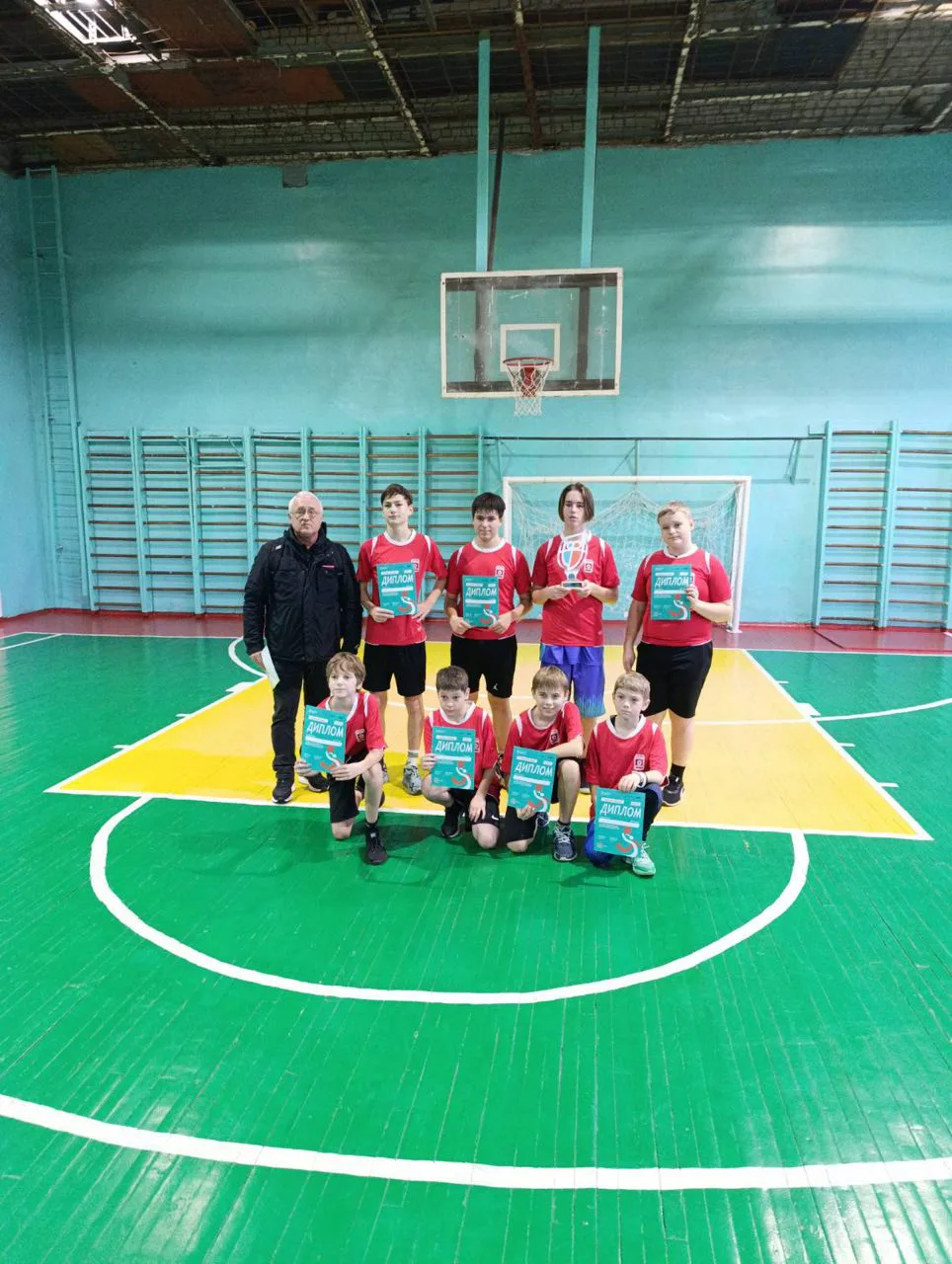 Перемогу в міському етапі змагань &ldquo;Пліч-о-пліч&rdquo; з баскетболу